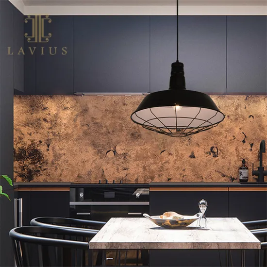 High Quality Black E27 Coffee Shop Pendant Lamp