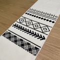 Cotton Geometric Printed Decoration Long Boho Table Runner