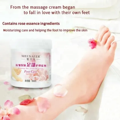 Organic Foot Spa Cream: Moisturizing, Lightening, and Dead Skin Removal