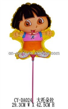 Mini Balloons with cup and stick,Dora-DA0024
