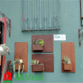 Rust Color Corten Steel Garden Flower Pot