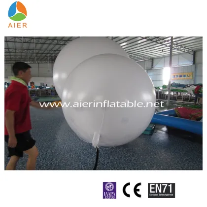 7ft - 13ft Round shape promotional indoor wholesale balloons / hydrogen balloon for promotion