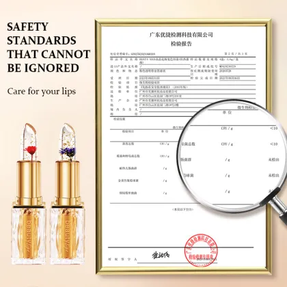 Wholesale Moisturizing Warm Lip Balm Flower Jelly Lipstick