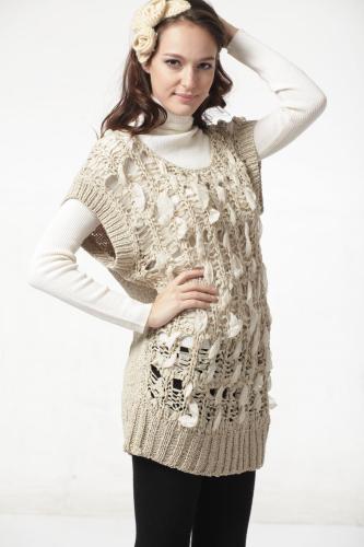 women flat knit sweater top & pants Bulk