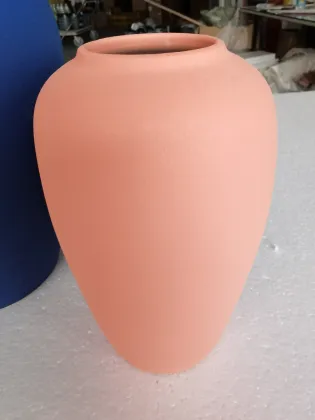 Jingdezhen High Temperature Blue Ceramic Vase and Lamp Customization