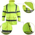 Προσαρμοσμένο χονδρικό hi vis Reflective parka για τους άνδρες