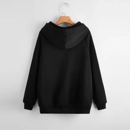 Hoodies Long Sleeve Outwork Wear Casual Pullover Sweatshirt