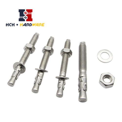 Hot Sale Wedge Anchor Aço inoxidável