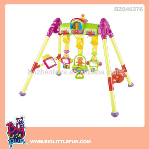 Plastic baby activity gym musical hanging toys