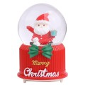 Santa Claus Resin Crystal Ball Home Decoration