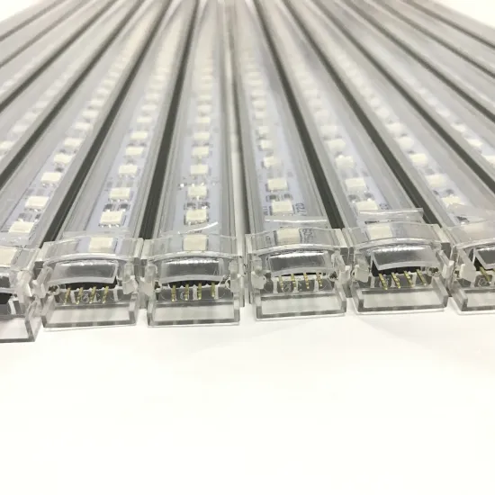 12V/24V Waterproof RGB LED5050rgb Hard Light Bar - Manufacturers Hot Selling Aluminum Light Bar