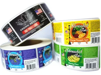 Attractive custom fragile labels
