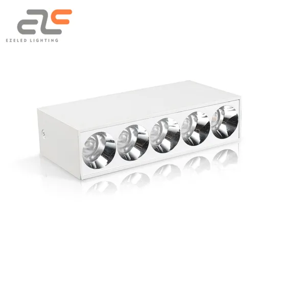 EZELED High Quality Aluminum COB Anti-glare LED Linear Grille Light