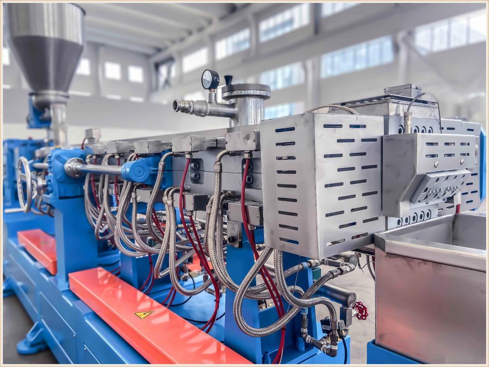 Compounding Masterbatch Twin Screw Extruder for Devolatization