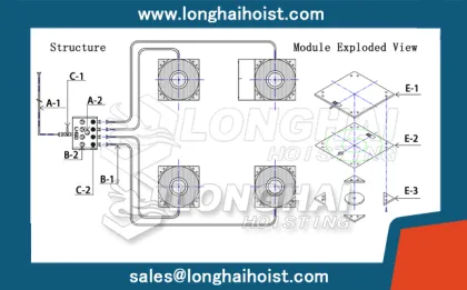 Air caster move equipment-LHQD