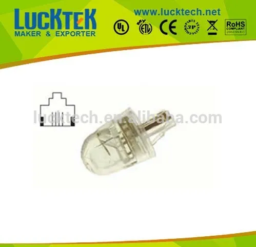 round twist stop telephone adapter