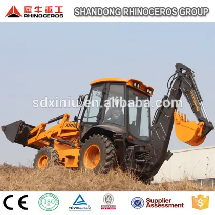 Rhinoceros Mini Wheel backhoe loader for sale