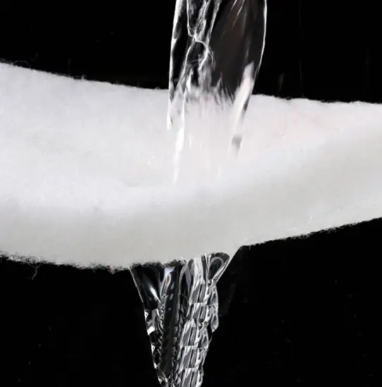 Blue and White Aquarium Filter Media Rolls