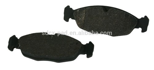 OEM automotive brake pad with semi-metal formula