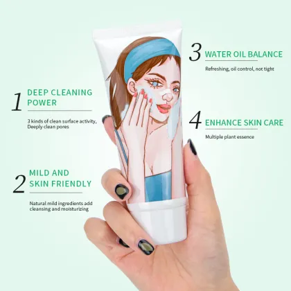 CalfLove Facial Wash Foam: Deep Cleanse & Moisturizing Facial Cleanser for Skin Care