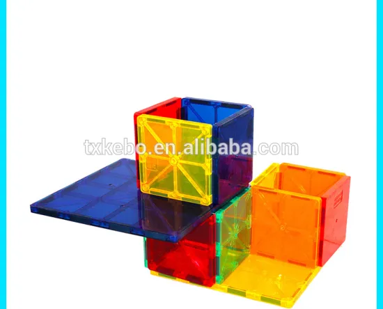 60PCS Magnetic Tiles Toy Factory