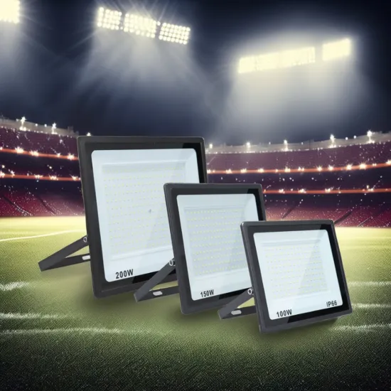 Black Body IP66 Waterproof LED Flood Light for Warehouse Patio Garden Yard (50W-300W)