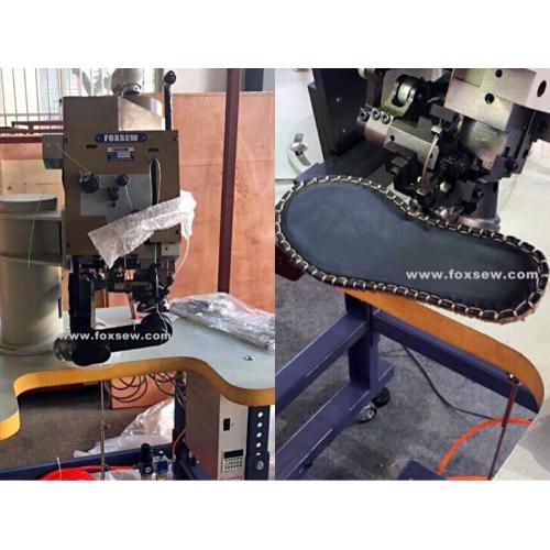 Moccasin Ornamental Stitching Machine for Espadrilles