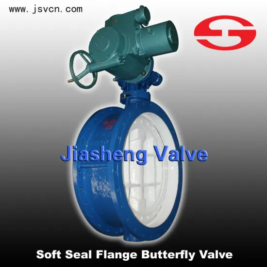 Soft Seal Electric Flange Butterfly Valve