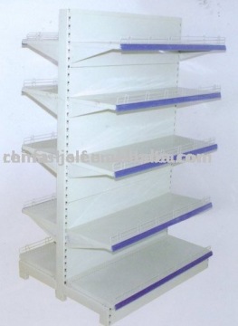 shelf and supermarket shelf