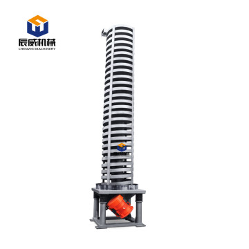 Easy maintenance cooling spiral elevator for food
