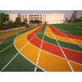 Anti-yellowing PU Courts Sports Surface Flooring Athletic Running Track