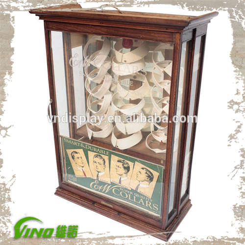 antique wood cabinet , display cabinet and showcase for jewelry shop , shabby chic cabinet