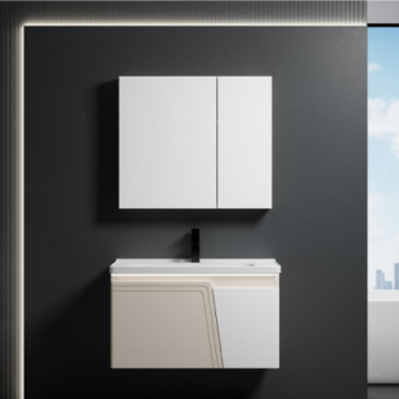 Wholesale Sanitary Ware Bathroom Furniture Basin Cabinet with Mirror 840