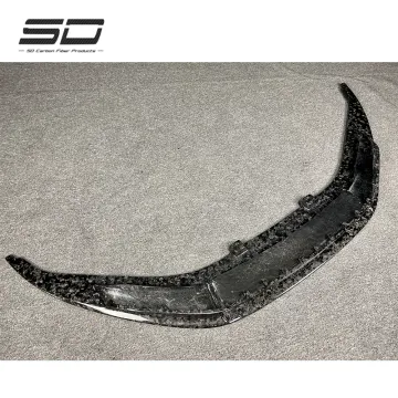 Real Dry Carbon Fiber Front Bumper Lip for Audi R8