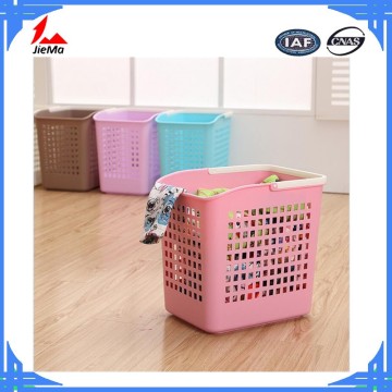 Directly price)wholesale custom logo plastic laundry basket
