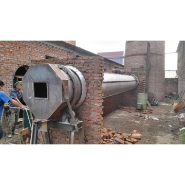 Internal heat drying carbonization furnace