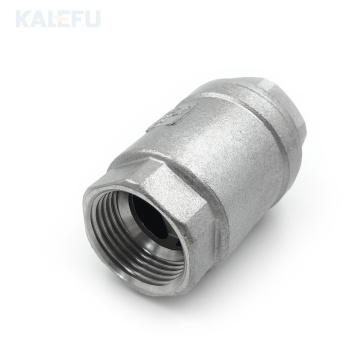 Stainless Steel In-Line Vertical Check Valves: Types, Specifications, and Applications in Foshan Factory