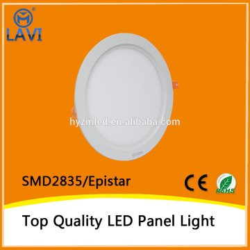 High quality driver 18w led panel light round with CE RoHs approval