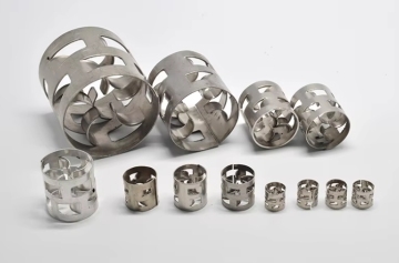 16-76mm stainless metal pall ring for petrochemical industry