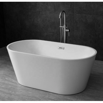 Vasche da bagno freestanding in acrilico bianco dal design moderno