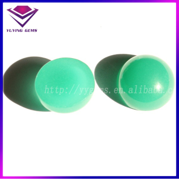 Ball Shaped Jade Stones Synthetic Crystal Loose Gemstone Beads