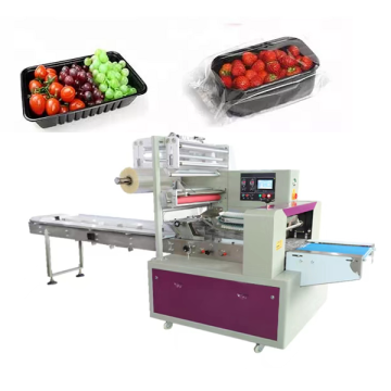 Máquina de embalagem de frutas de couro de couro de bronzeamento de vegetais automático de vegeta