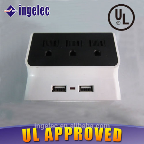 UL certificate electrical usb plug with american standard plug adapter