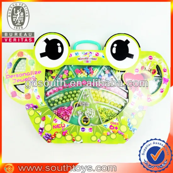hot sale girl toy beautiful jewelry bead set