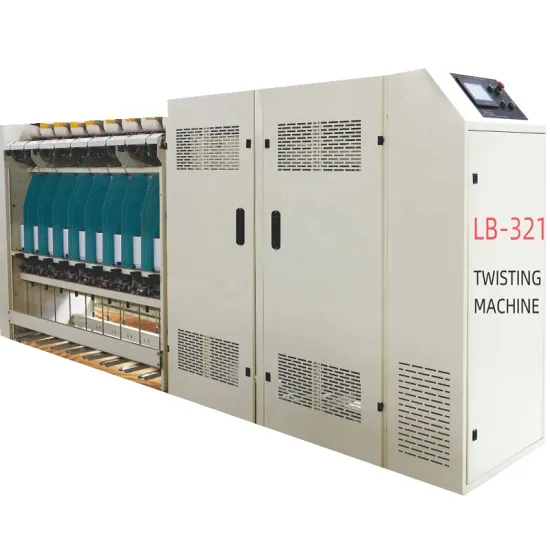 2024 LONGBOW LB-321: Advanced Short Fiber TFO Automatic Yarn Twisting Machine