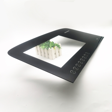 Black Silk Screen Cover Glass for New Energy Vehicle Charging Pile
