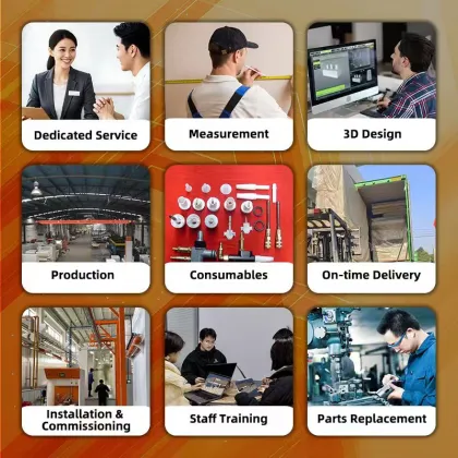 Smart Temp Control Vertical Powder Coating Line