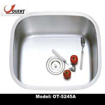 OT-5245A cUPC Undermount Stainless Steel Single Ceramic Sink