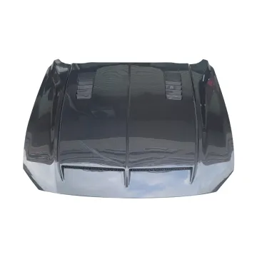 Carbon Fiber Hood Cover for Ford Mustang 2015-2021