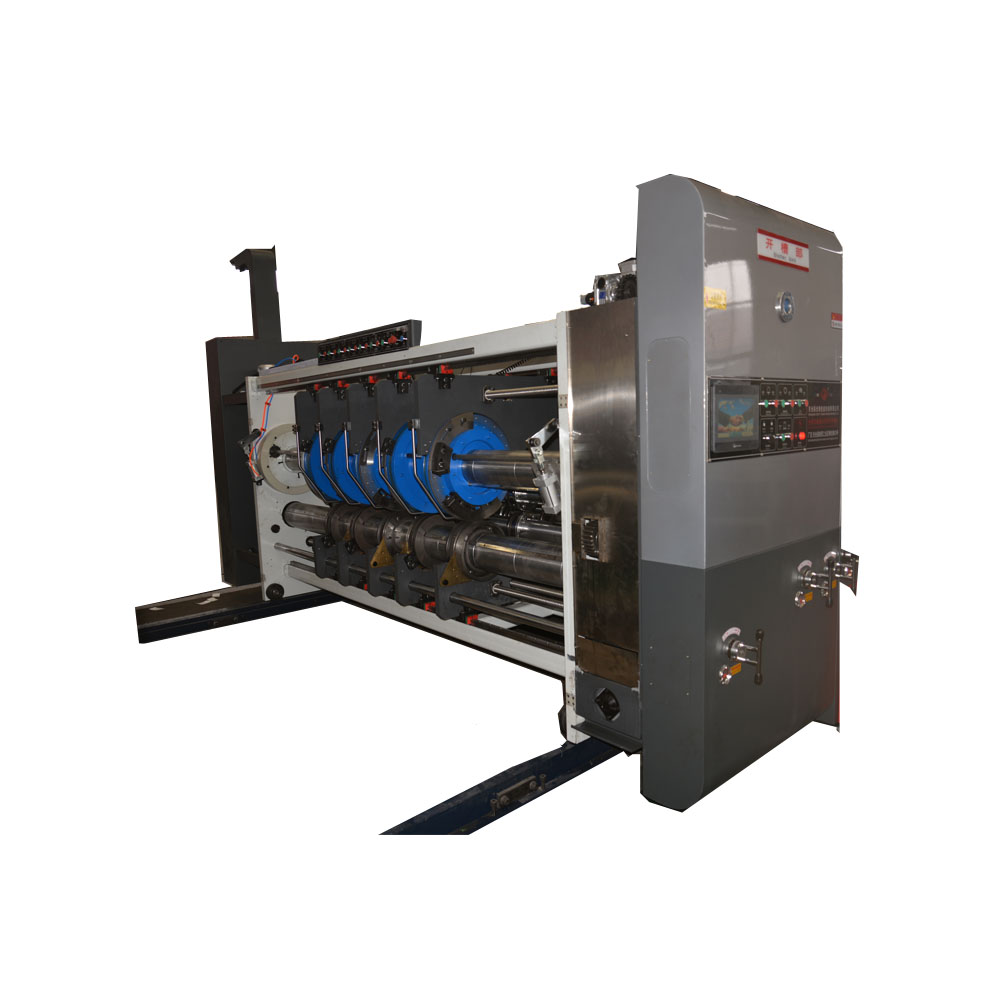 automatic many color printing slotting die-cutting